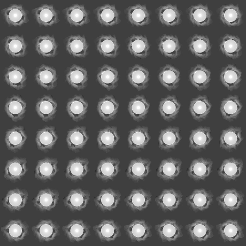 Smoke sprite sheet